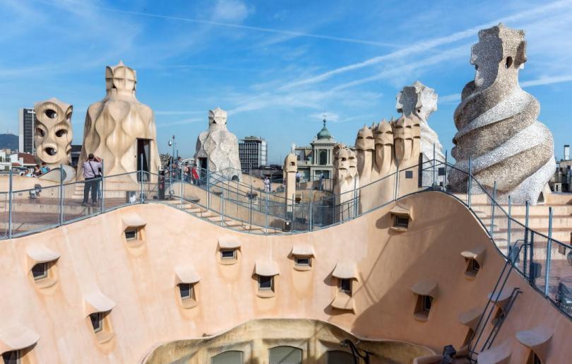 Casa Mila (La Pedrera) , Barselona, İspanya