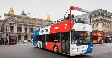 Üstü Açık Otobüsle Paris Turu