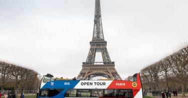 Üstü Açık Otobüsle Paris Turu