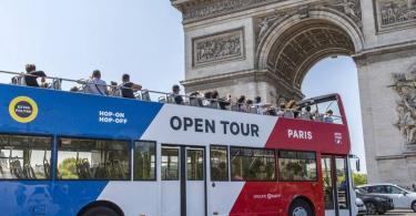 Üstü Açık Otobüsle Paris Turu