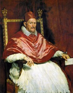 Velázquez’in Papa Innocent portresi